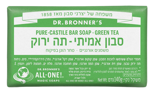 סבון מוצק תה ירוק דר' ברונר
